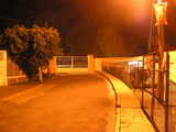 
INAOE entrance at night

