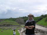 
365 pyramid, and me in hat
